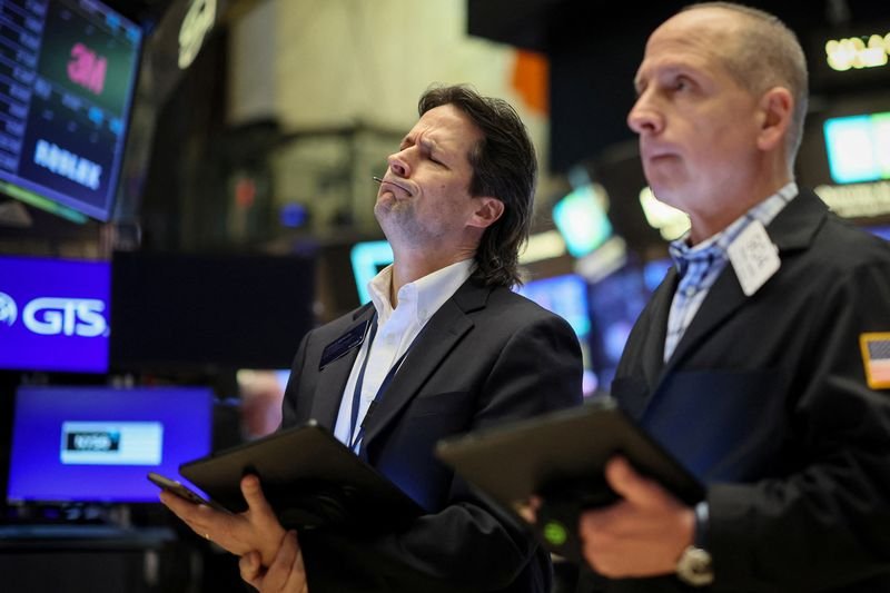 Futures edge higher at start of data-heavy week